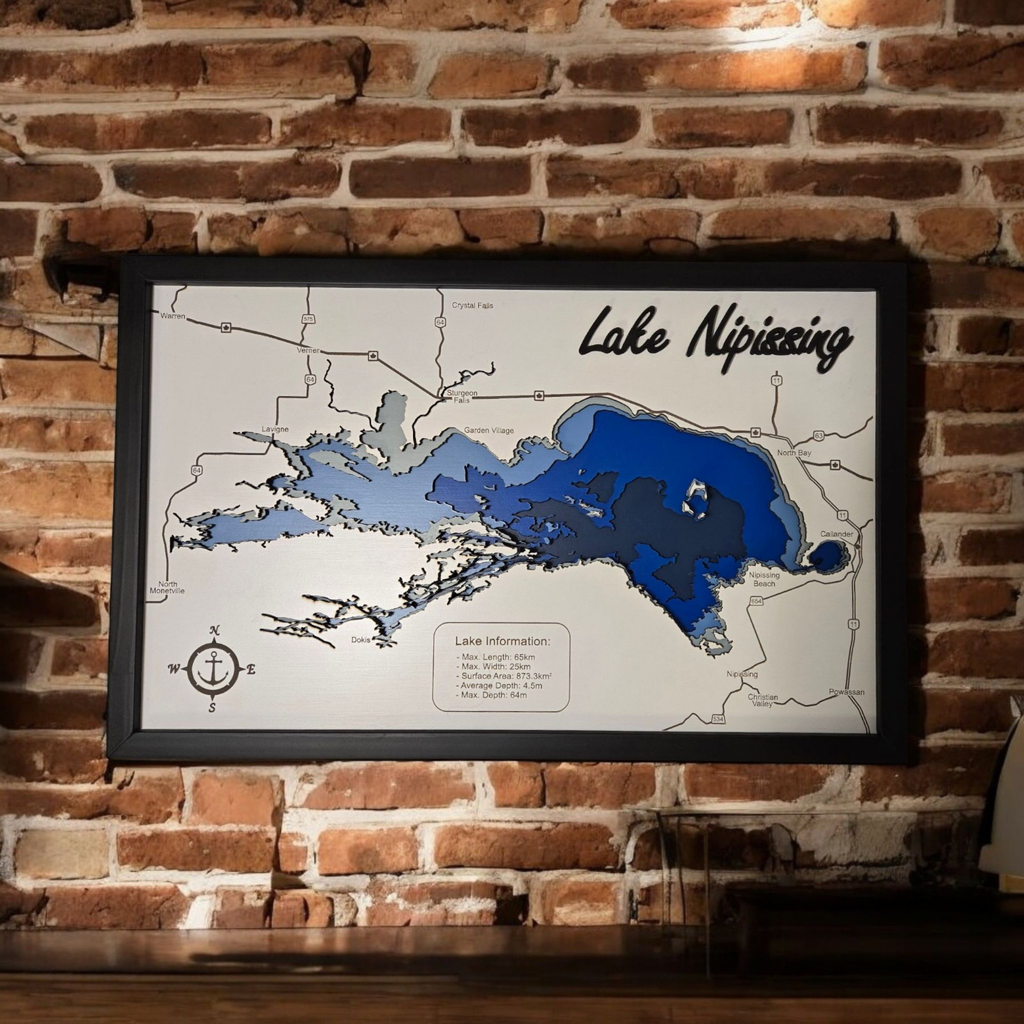 Lake Nipissing Bathymetric Portrait