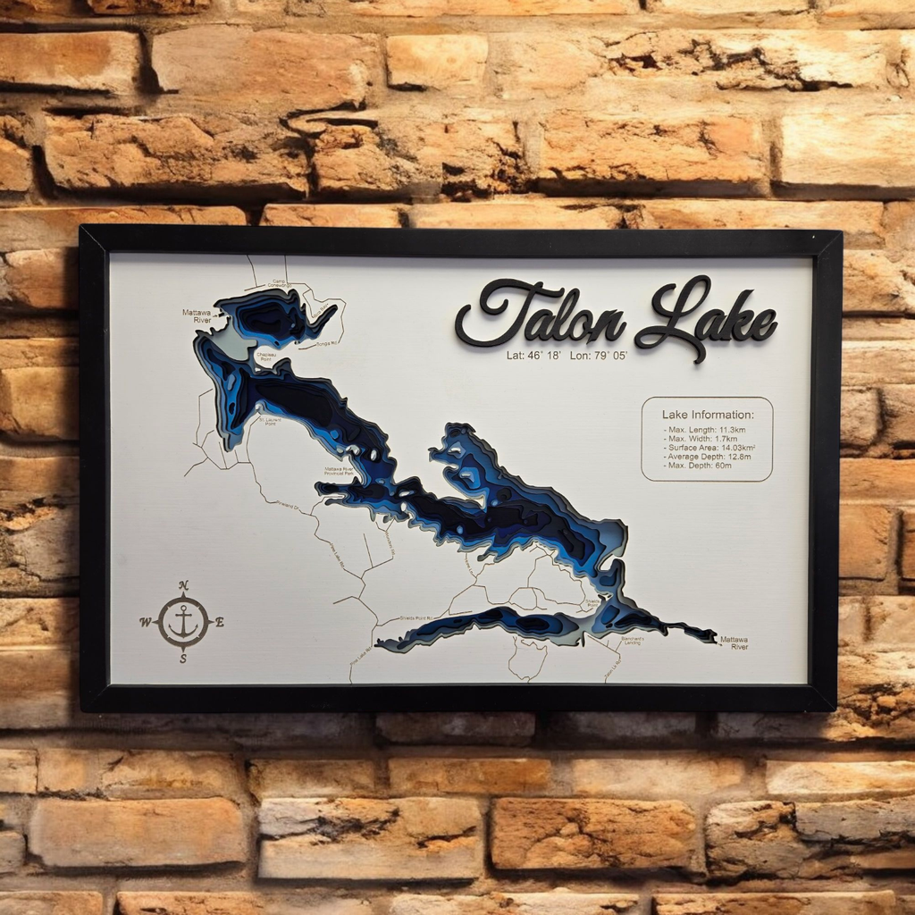 Lake Talon Bathymetric Portrait