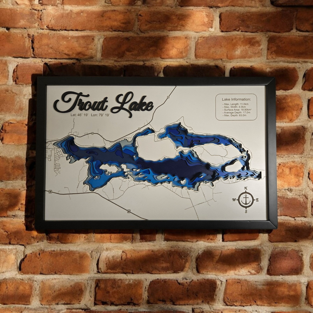 Trout Lake Bathymetric Portrait