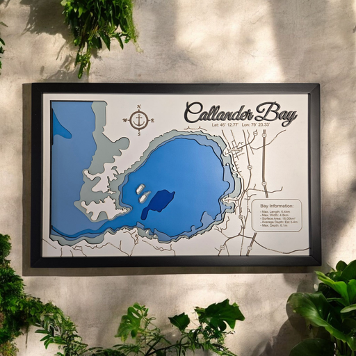 Callander Bay Bathymetric Portrait