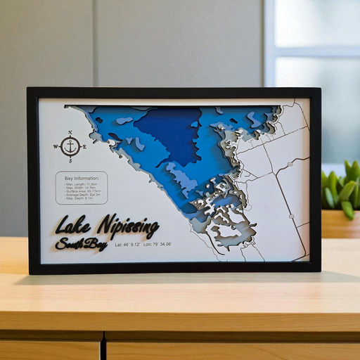 Lake Nipissing, South Bay Bathymetric Portrait