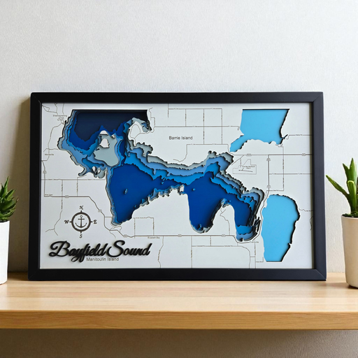 Bayfield Sound (Manitoulin Island) Bathymetric Portrait