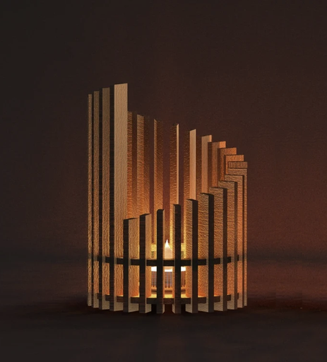 [CIRCTL-SM] Circular Tea Light Holder (Small)